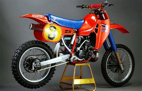 1985 To 1987 Honda Cr250 Or 125 Works Replica Side Panels Rare