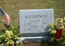 Charles Arthur Hathaway 1922 1986 Mémorial Find a Grave