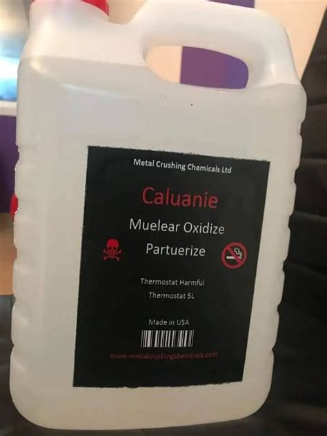 Wholesale Caluanie Muelear Oxidize Chemical 99 99 Liquid Pure