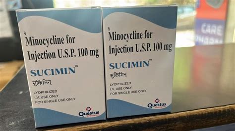 Minocycline 100mg Injection At Rs 300 Box Gurugram ID 2854381172862