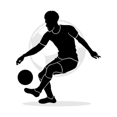 Premium Vector Professional Soccer Player Juggling The Ball Vector