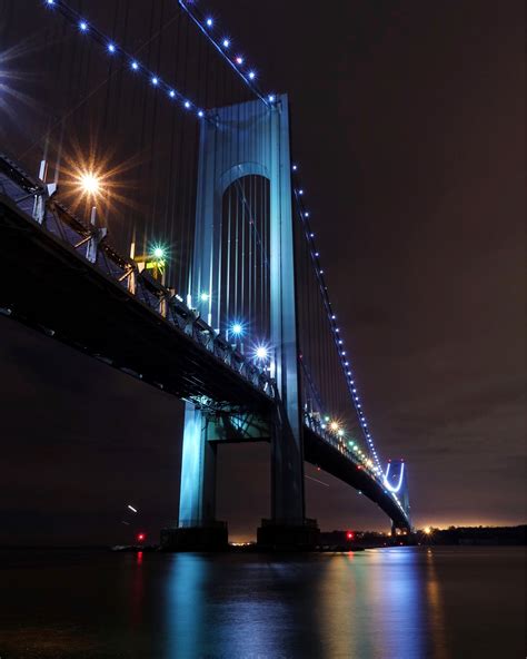 Verrazano Narrows Bridge Night