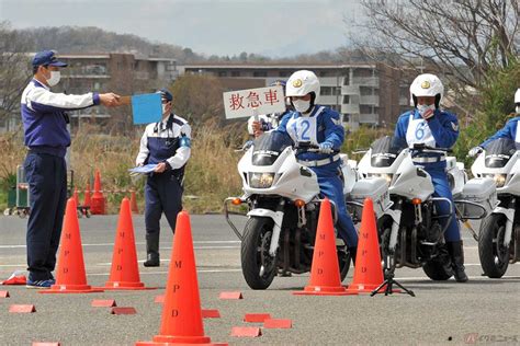 【警視庁白バイ安全競技大会】 周囲の安全を確保する運転を評価 30人の審判員が見極める技術とは バイクのニュース