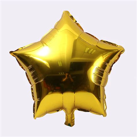 Pcs Lot Helium Balloon Star Inch Wedding Large Aluminum Foil