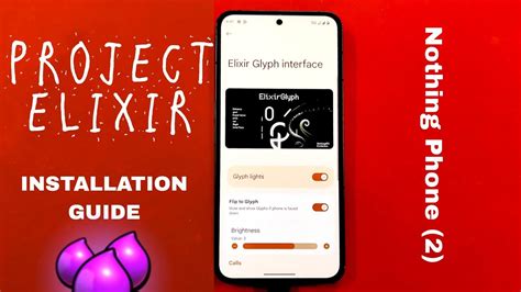 Guide Install Project Elixir Android Custom Rom On Nothing Phone