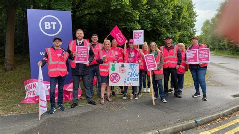 Bt And Openreach Staff Start Strike In First Nationwide Telecoms