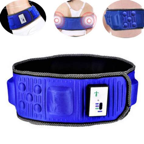 Women Slimming Tool Belt Body Massager Electric Vibration Massage Belt 5 Motor Device Waist Leg