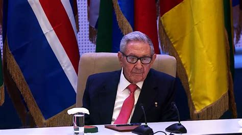 CUBA Acude Raúl Castró a la inauguración de la Cumbre del G77 y China