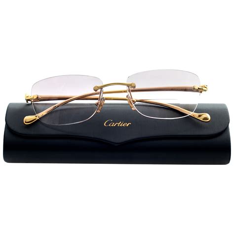 Cartier Rimless Panthère De Cartier Eyeglasses