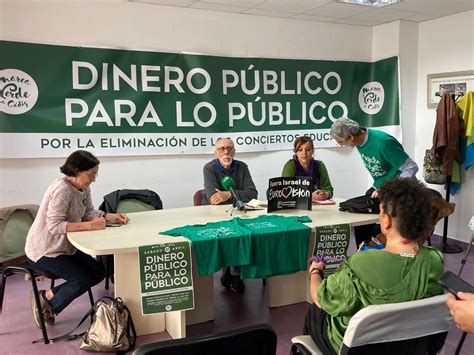 Marea Verde convoca manifestación para la eliminación de conciertos