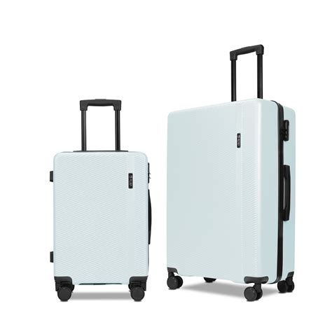 Ginza Travel Piece Luggage Sets Abs Hardshell Hardside Lightweight