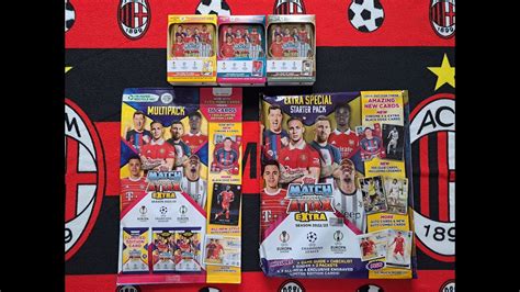 TOPPS MATCH ATTAX EXTRA 2022 23 UNBOXING 3 MAŁE PUSZKI MULTIPACK