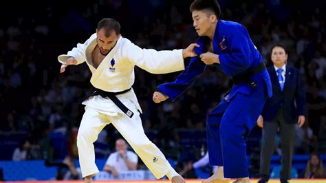 Judo Luka Mkheidze en demi finale en 60kg Shirine Boukli piégée en