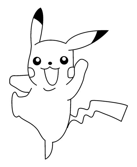 Desenhos Do Pikachu Para Imprimir E Colorir Educa O Online