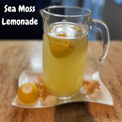 Sea Moss Lemonade Easy Sea Moss Drink