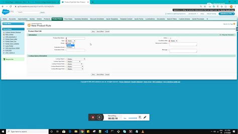10 Salesforce Cpq Product Rules Youtube