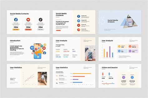 Social Media Strategy Template on Behance