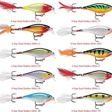 Rapala X Rap Shad Shallow Xrsh Rapala Rapala Fishing Lures Homemade