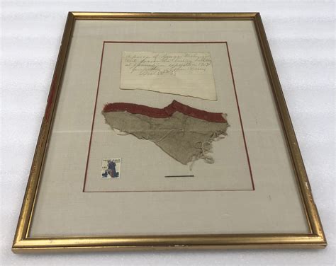 Collector Uncovers George Washington Tent Fragment In Goodwill Online