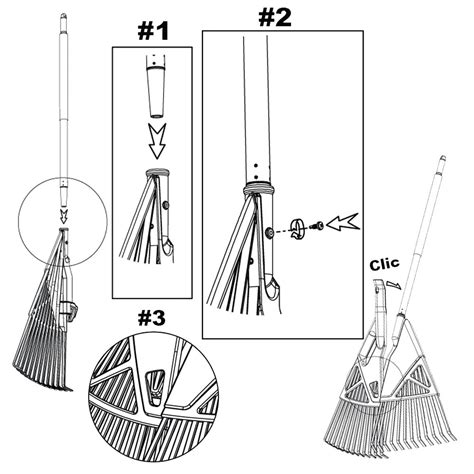 3 In 1 Leaf Rake And Grabbers For Sale