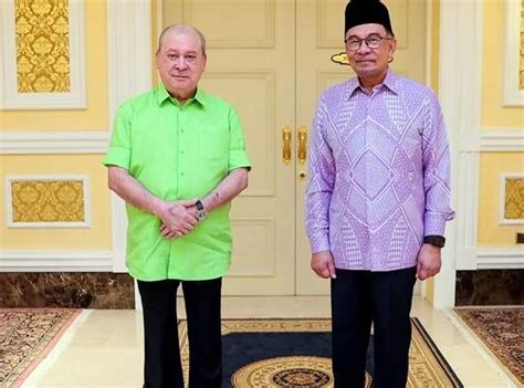 Agong Terima Menghadap Anwar Di Istana Negara Mykmu Net