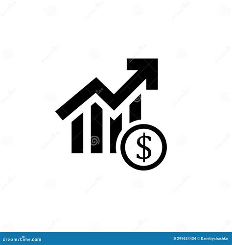 Upward Trend Graph Stock Illustration Illustration Of Dollar 299624434