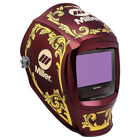 Miller Electric Auto Darkening 4 Arc Sensors Welding Helmet 794c92288725 Grainger