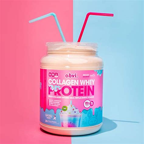 Obvi Collagen Whey Protein Powder Multi Collagen Infused Meal