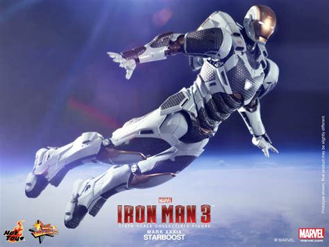 Hot Toys MMS 214 Iron Man 3 Mark XXXIX Starboost Armor Hot Toys Complete Checklist