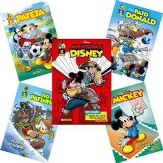 Kit Gibis Disney Mickey Miney Tio Patinhas Pateta Pluto