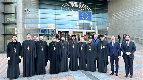 O Delega Ie A Patriarhiei Rom Ne N Vizit La Parlamentul European