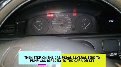 How To Start A Car That Ran Out Of Gas YouTube