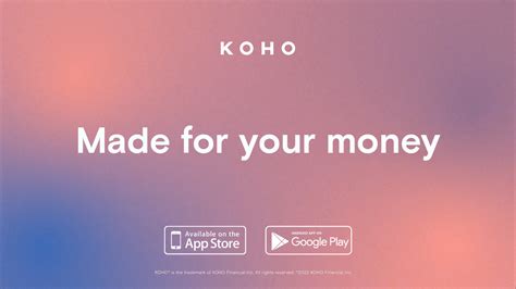 KOHO: Reloadable Prepaid Mastercard | No Fees & Instant Cash Back on ...