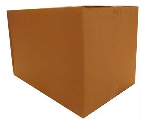 7 Ply Plain Corrugated Box At Rs 8 Piece Corrugated Packaging Box In