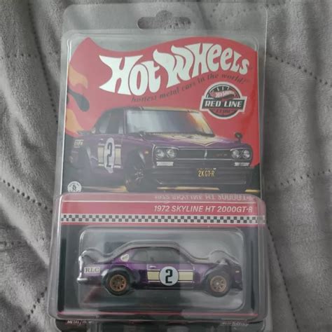HOT WHEELS COLLECTORS RLC Exclusive 1972 Nissan Skyline H T 2000GT R 30 00 PicClick UK