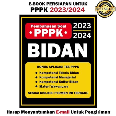 Jual Sale PPPK BIDAN 2023 2024 SOAL DAN PEMBAHASAN PPPK Murah Shopee