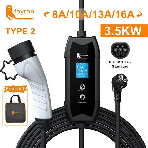 Fey Chargeur Portable Ev Avec Connecteur De Prise Vope Station De