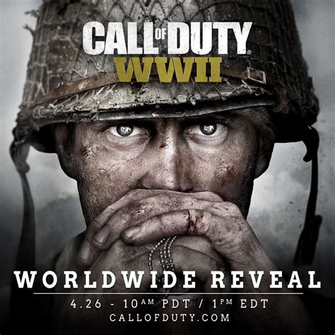 Call Of Duty World War Ii Announced Reveal At 4 26 R Pcmasterrace