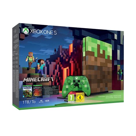 Xbox One S 1TB Konsole Minecraft Limited Edition Bundle Amazon De