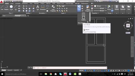 Como Crear Exportar E Insertar Bloques En Autocad Youtube