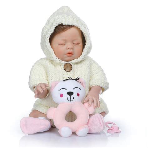 Rebirth Doll 48cm Born Baby Doll Twins Boy And Girl Full Body Silicone