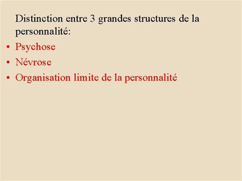 BASES DE LA PSYCHOPATHOLOGIE ET DE LA PSYCHOLOGIE