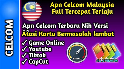 Apn Celcom Paling Laju Cara Mengatasi Celcom Lambat Versi