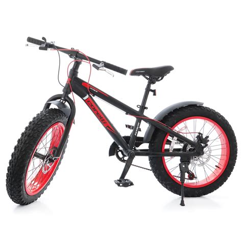 Детски велосипед Corelli Fatboy 20", Бял/ Червен, Включени аксесоари ...