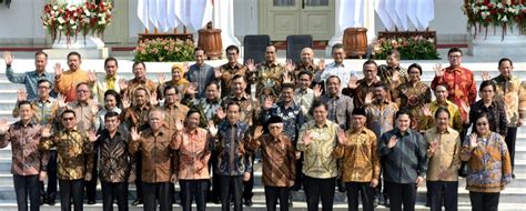 daftar lengkap kementerian  indonesia sorot negeri