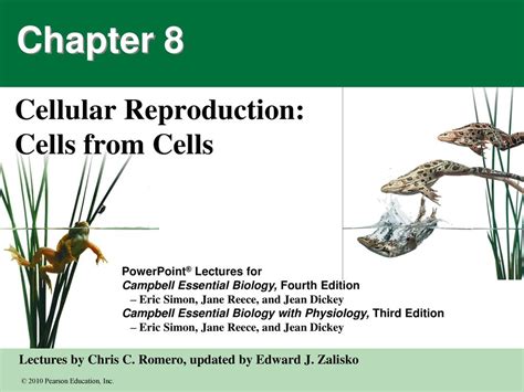 Cellular Reproduction Cells From Cells Ppt Download