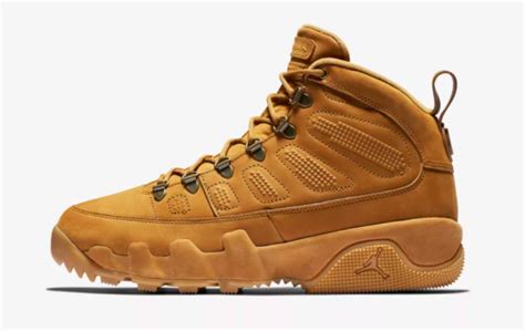 Official Images: Air Jordan 9 Boot Wheat • KicksOnFire.com