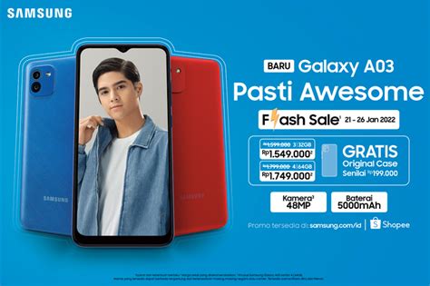 Resmi Hadir Ini Spesifikasi Dan Harga Samsung Galaxy A03 Pricebook