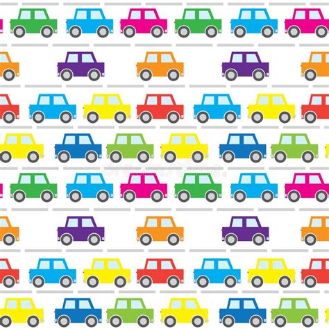 Cars Seamless Pattern Stock Vector Illustration Of Background 173333460