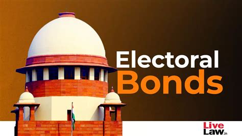 Supreme Court Notifies 5 Judge Bench To Hear Electoral Bonds Case On